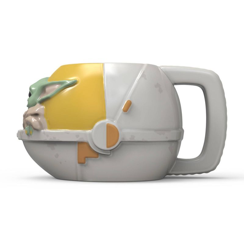 Star Wars: The Mandalorian 2pk 15oz Ceramic Sculpted Mugs - Zak Designs