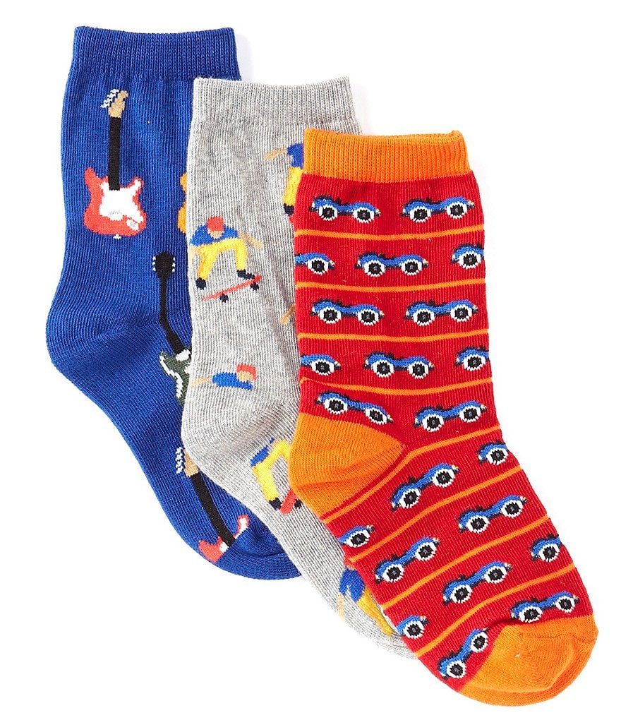 Hot Sox Kids 3-Pack Variety Socks