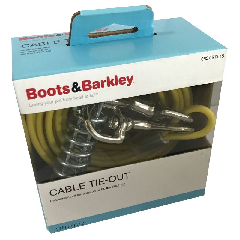 Heavy Tie-Out Cable 30 ft - Boots & Barkley™