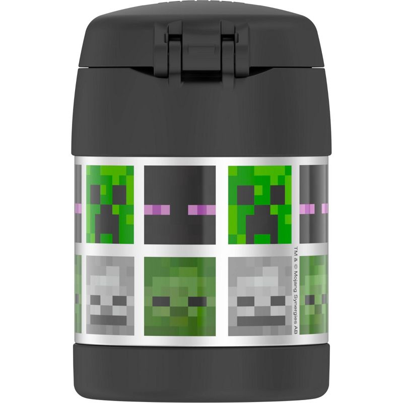 Thermos Minecraft 10oz FUNtainer Food Jar with Spoon - Black