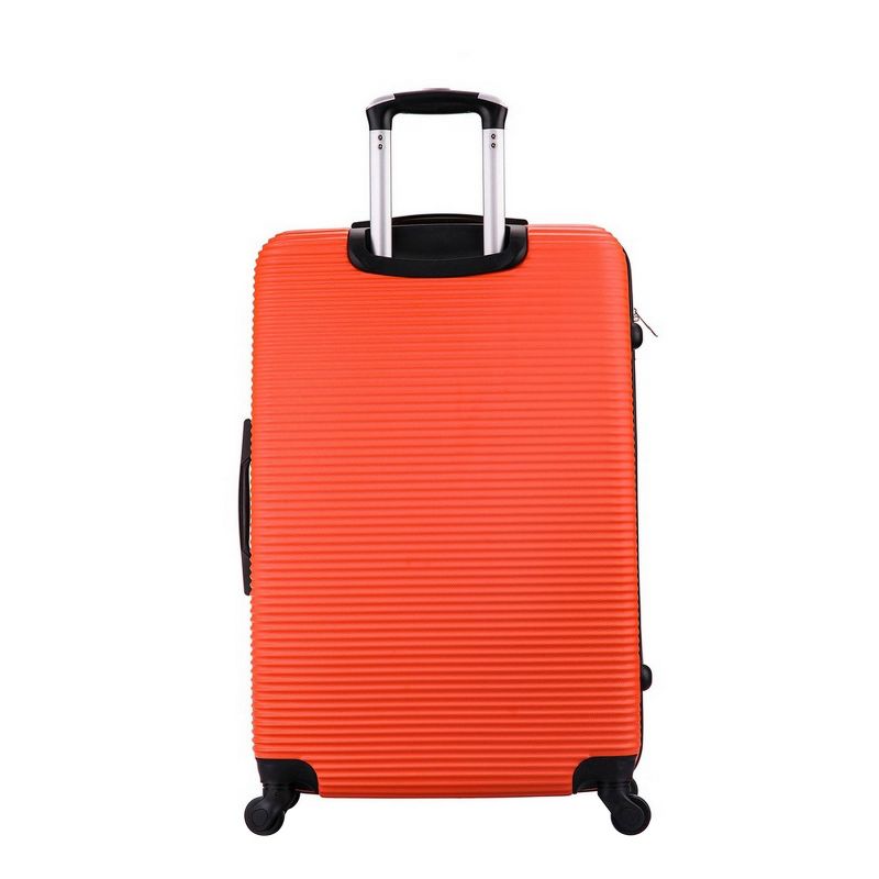 InUSA Royal 24" Lightweight Hardside Spinner Suitcase - Orange