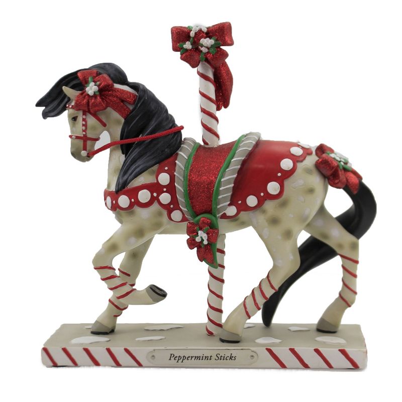 Trail Of Painted Ponies 7.5" Peppermint Sticks Lorna Matsuda  -  Decorative Figurines