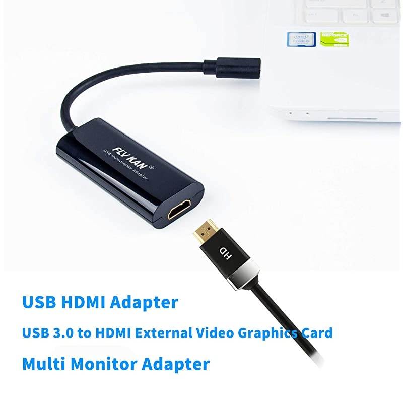 2030 to HDMI Adapter External Video Graphics Card for Multiple Monitors 2048 X 11521920 X 1080 Compatible for Windows 108187