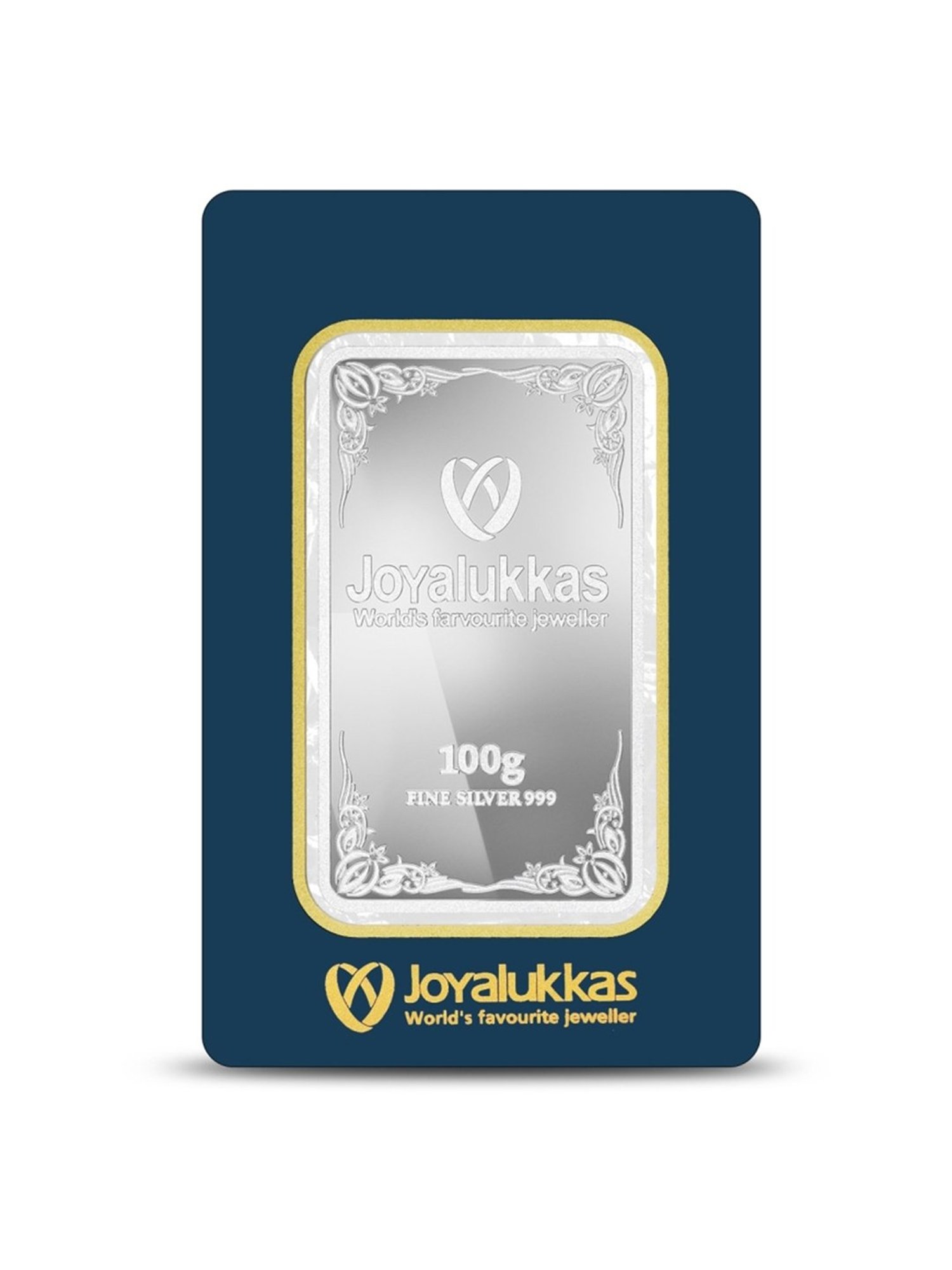 Joyalukkas 999 25gm Silver Bar