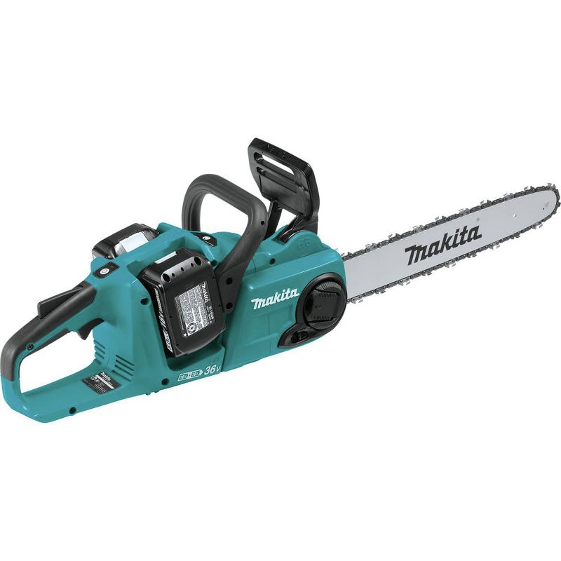Makita XCU04PT1 18V X2 (36V) LXT Lithium-Ion Brushless 16 in. Cordless Chain Saw Kit (5 Ah)