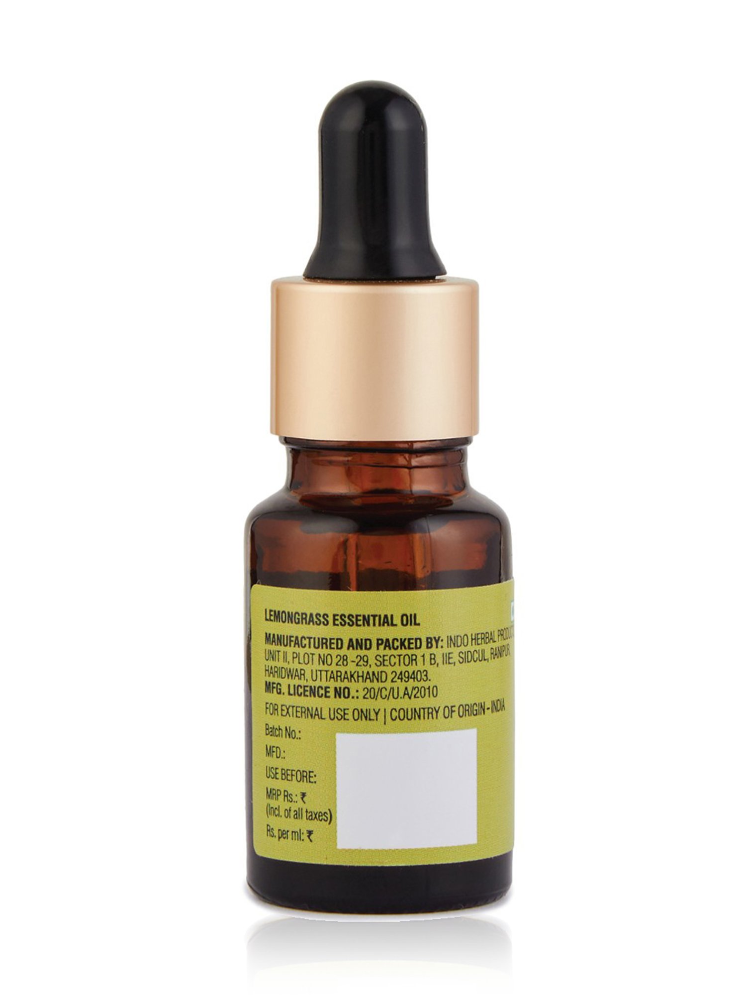 Fabessentials Lemongrass Essential Oil - 12 ml