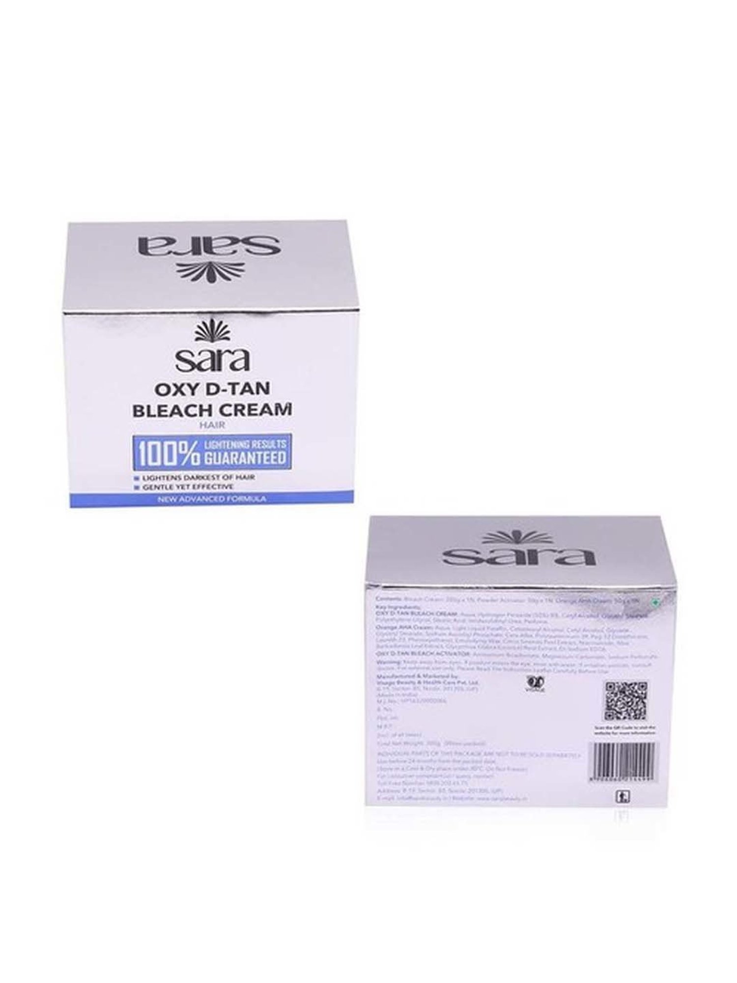 O3+ Sara Oxy D-tan Bleach Cream Kit - 300 gm