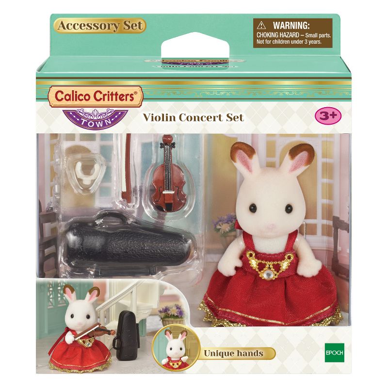 Calico Critters Violin Concert Set
