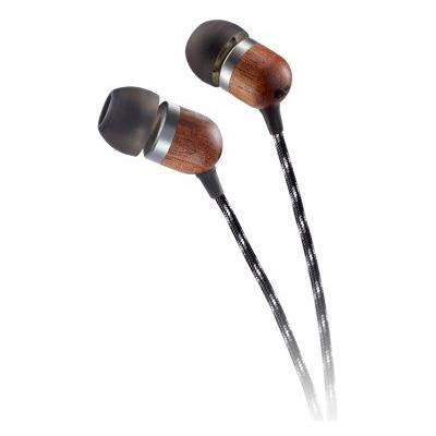 House Of Marley Smile Jamaica In-Ear Wired Headphones with Mic, Midnight, EM-JE041-MI