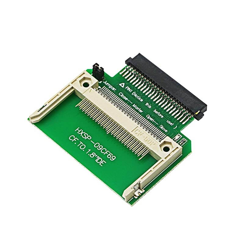 CF to 50pin 18 Inch IDE AdapterCompact Flash Merory Card to 50pin 18 Inch IDE Hard Drive SSD Converter Adapter for Toshibacf to 50 IDE f