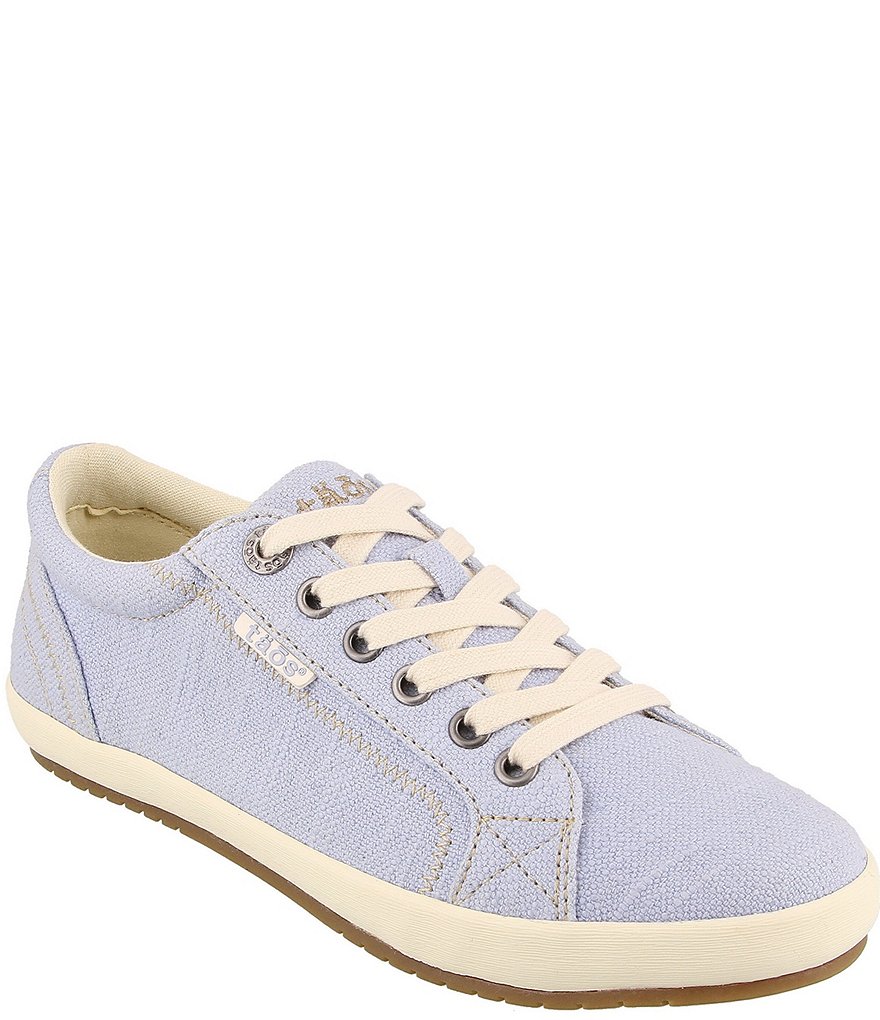 Taos Footwear Star Hemp Canvas Lace-Up Sneakers