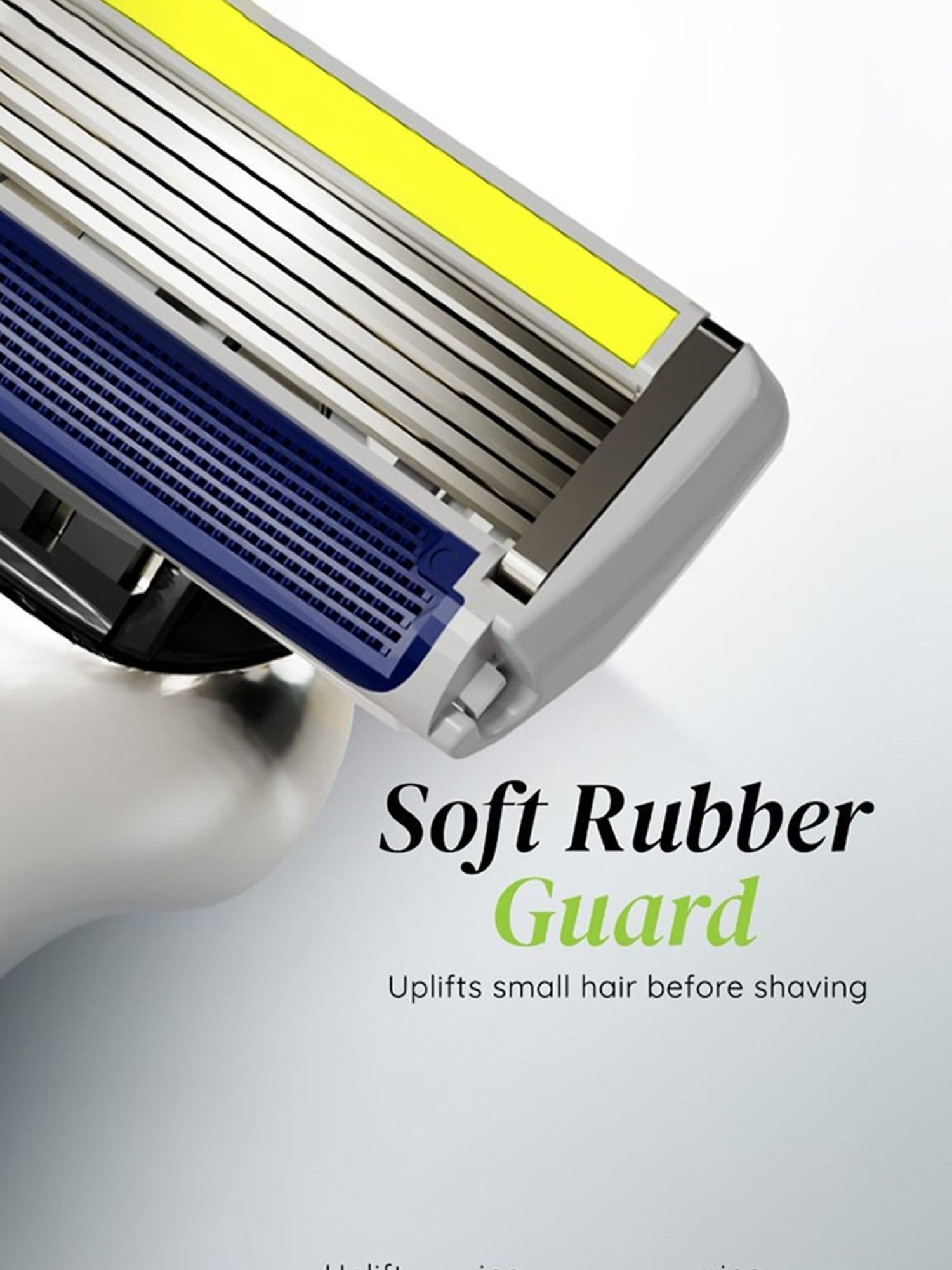 LetsShave Pro 6 Plus Shaving Blades - Pack of 10 + 2 Razor Blades Free (Multicolor)