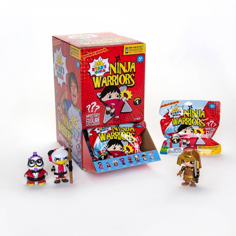 Ryan's World Ninja Warriors Mystery Figure