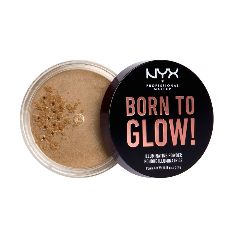 NYX Professional Makeup Born to Glow Illuminating Loose Powder - Ultra Light Beam - 0.18oz