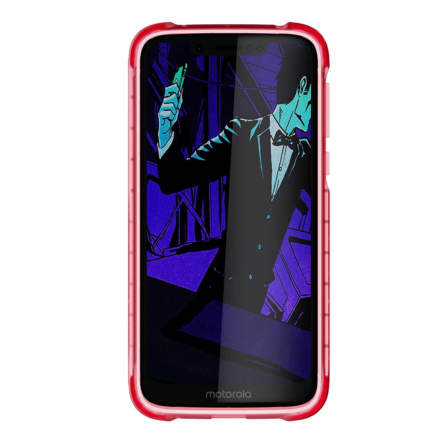 Ghostek Covert Clear Moto G7 Play Case with Super Slim Military Grade Armor Design Shockproof Heavy Duty Protection Scratch Resistant Back and Non-Slip Grip 2019 Moto G7 Play (5.7 Inch) - (Clear)