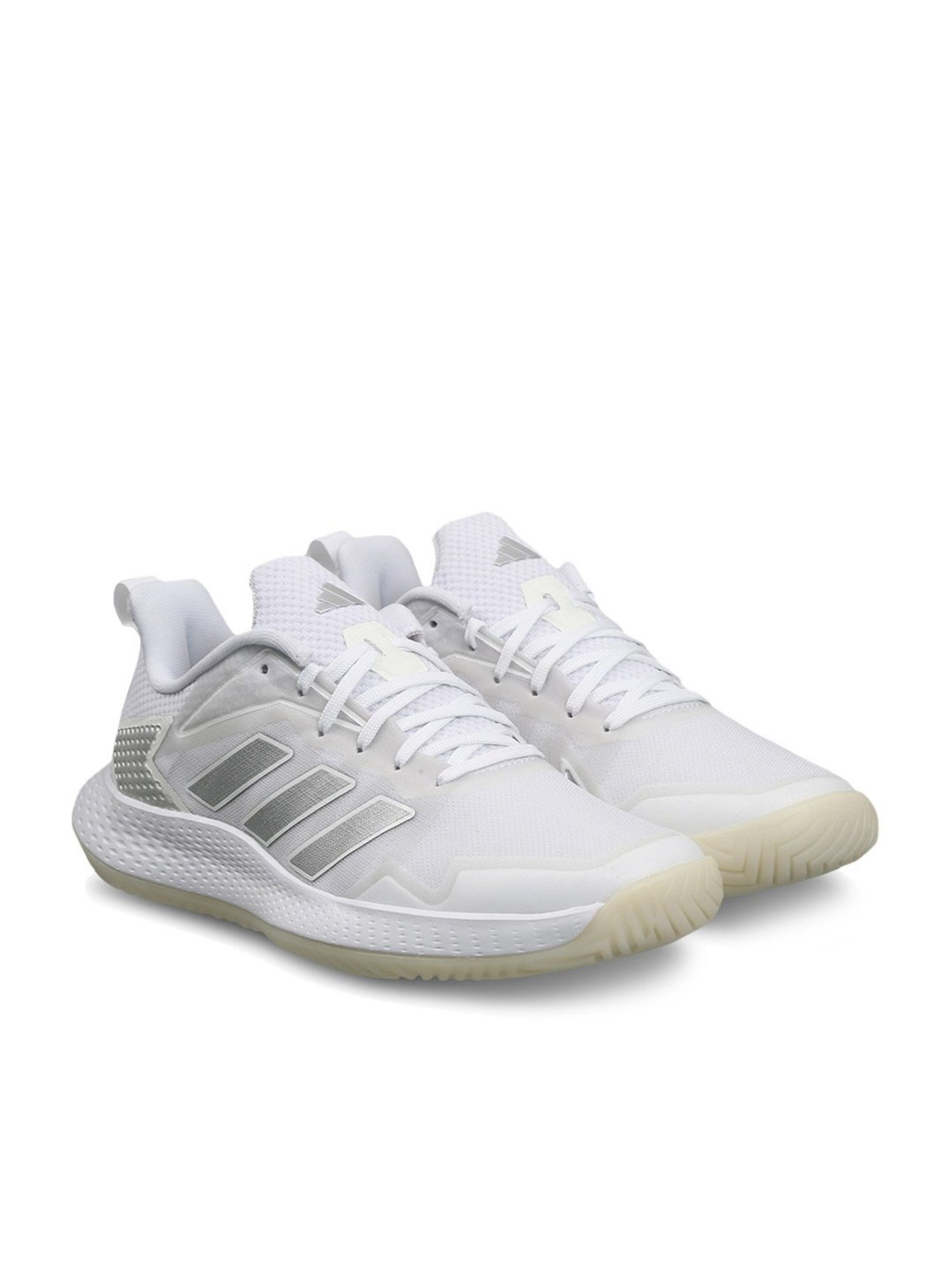 Adidas Women's Defiant Speed White Tennis Shoes