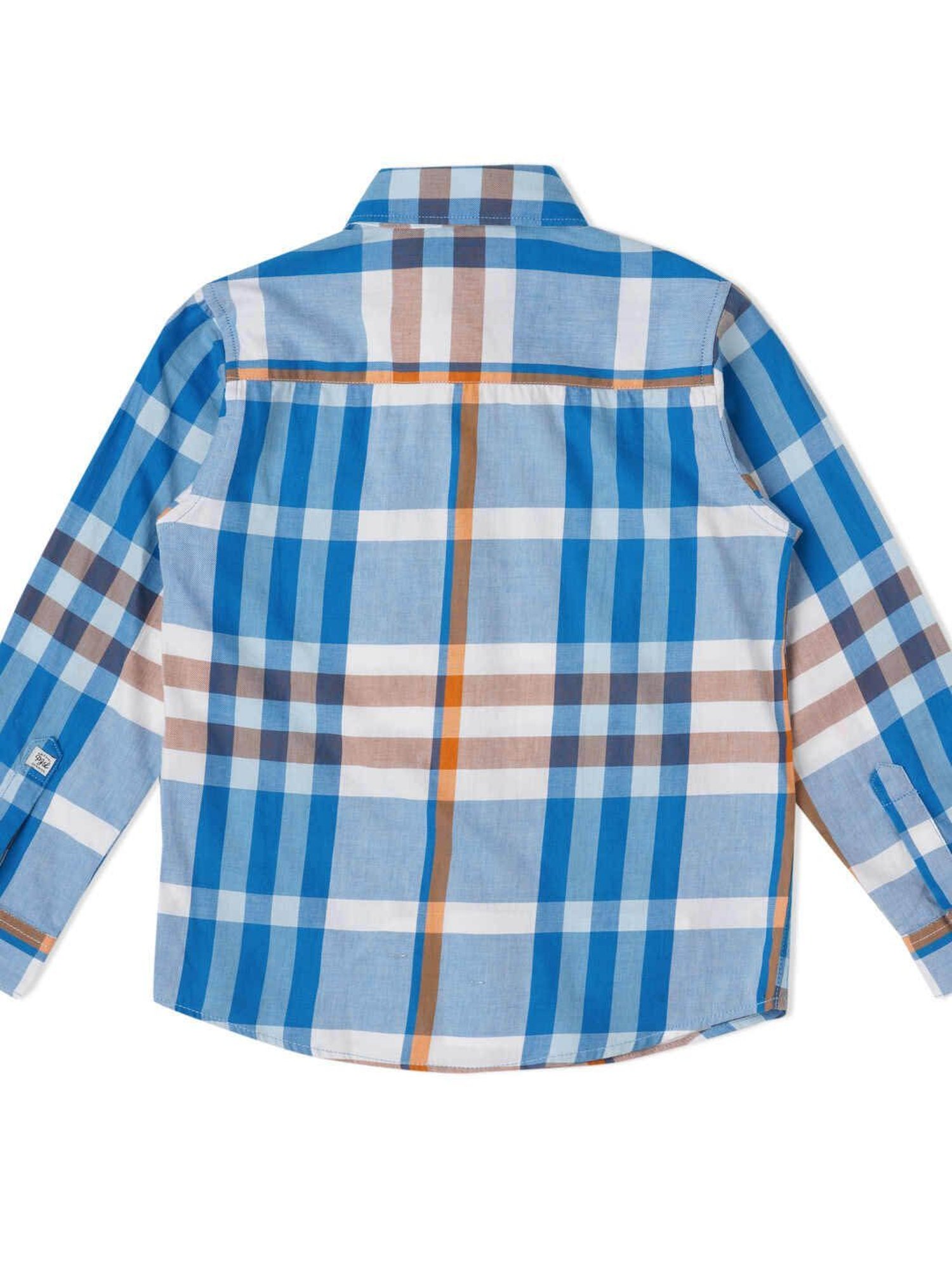 Pepe Jeans Boys Multicolor Checks Full Sleeves Shirt