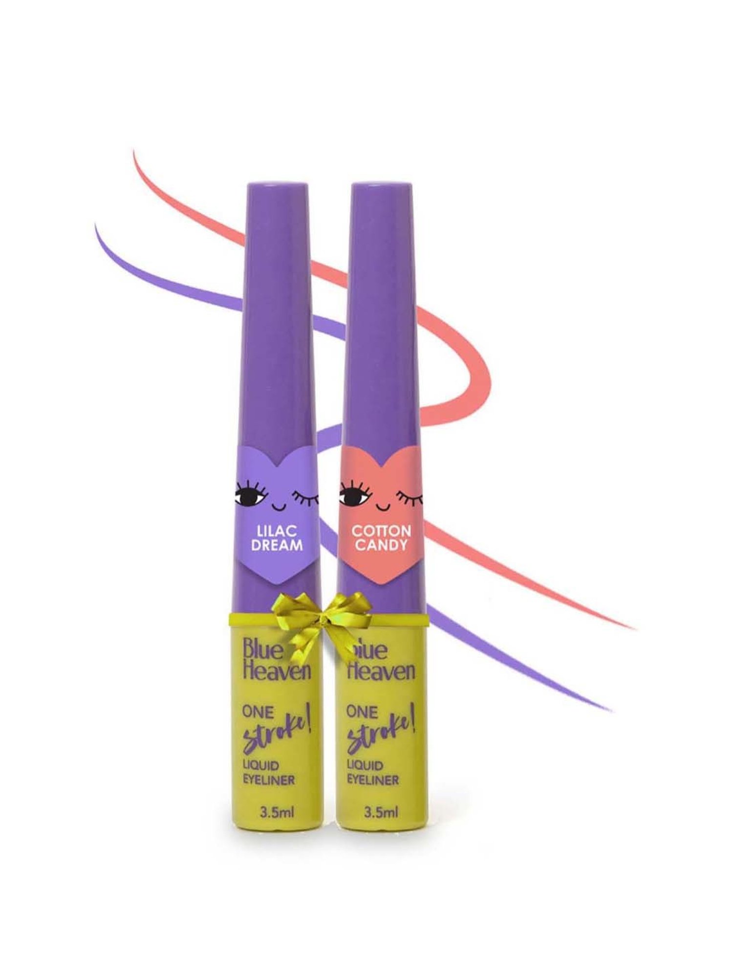 KINDED Liquid Eye Liner Golden Glaze & Greyish Silver Combo