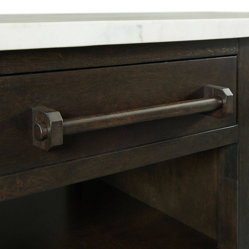 Vivian Kitchen Island Brown - Picket House Furnishings