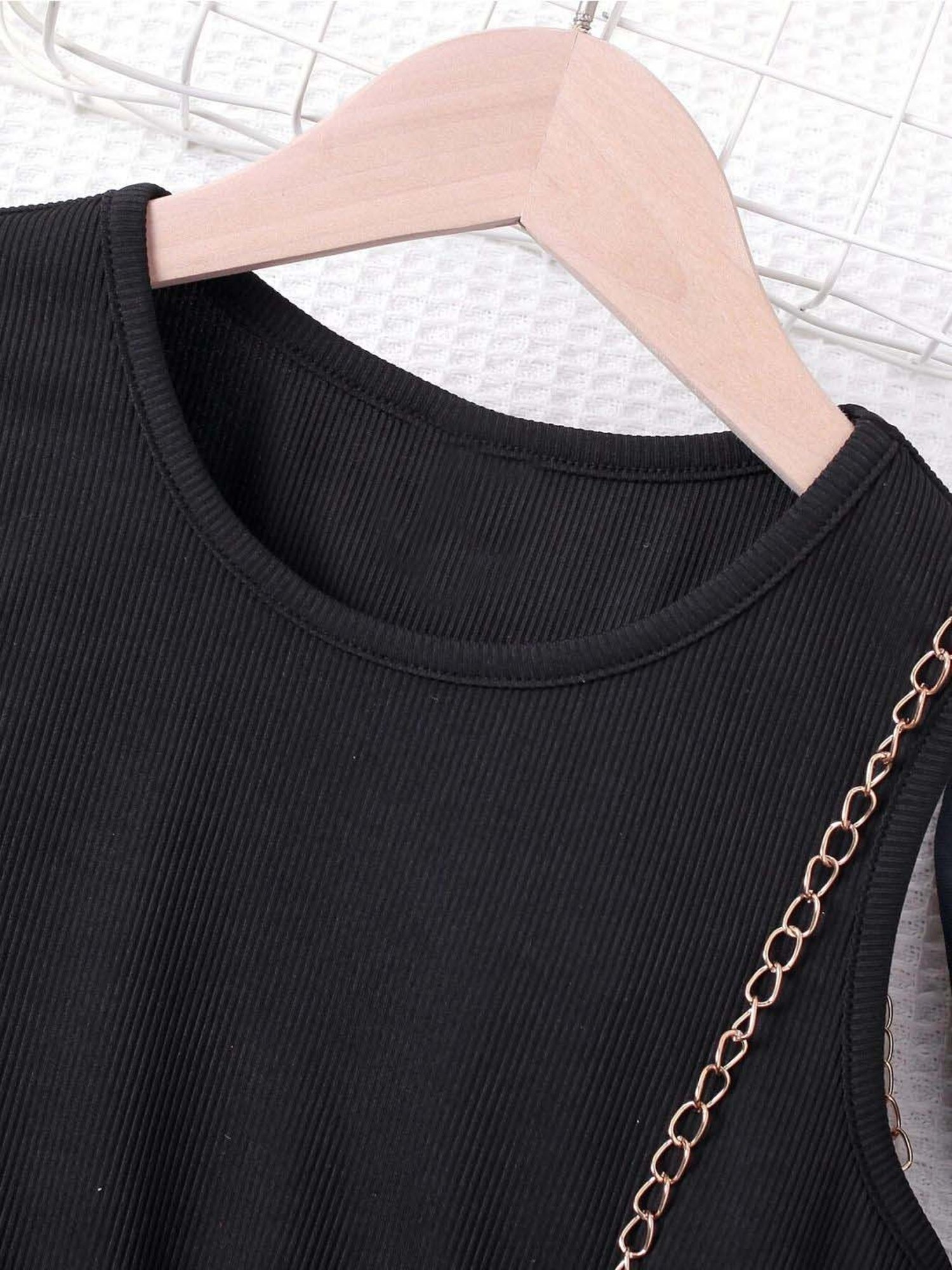 Bolly Lounge Girls Black Floral Dress