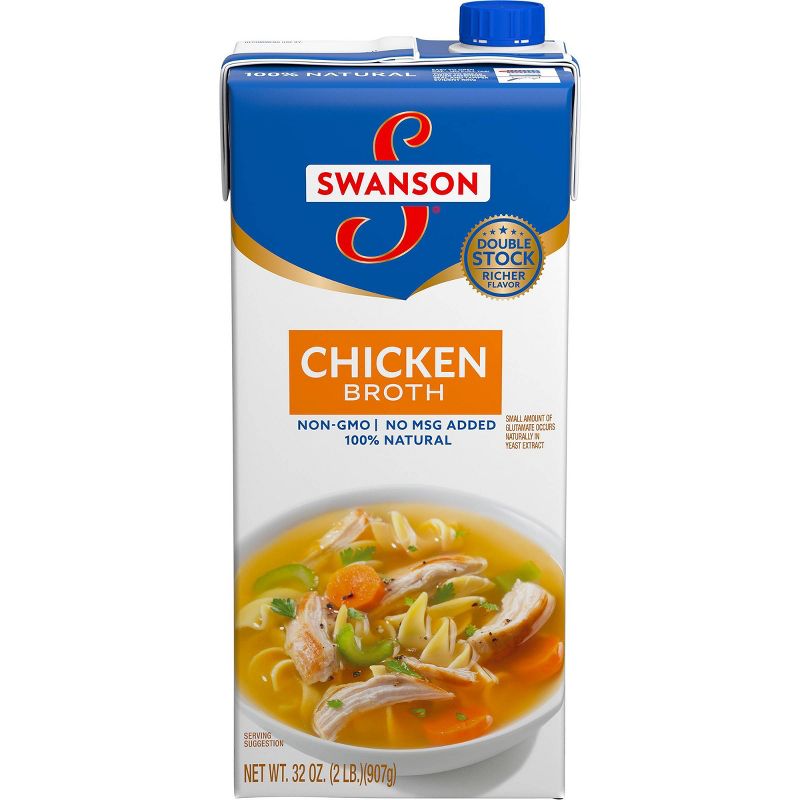 Swanson Chicken Broth 100% Natural 32oz
