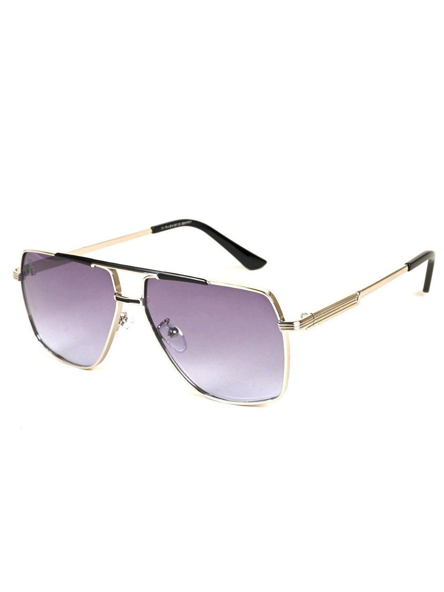 Voyage Grey Aviator UV Protection Unisex Sunglasses