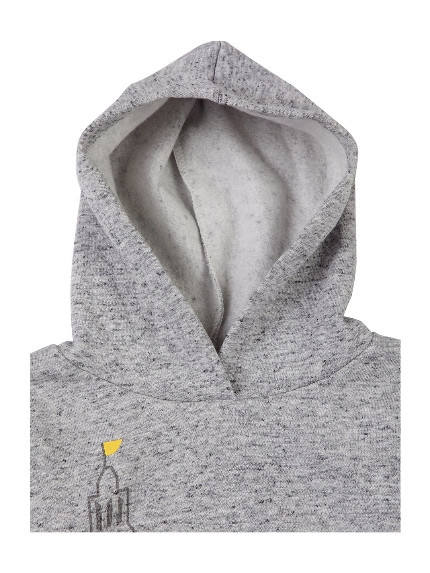 Lazy Shark Kids Grey Printed  Hoodie