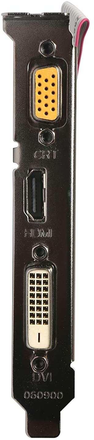 ZOTAC GeForce GT 710 2GB DDR3 PCI-E2.0 DL-DVI VGA HDMI Passive Cooled Single Slot Low Profile Graphics Card (ZT-71302-20L)