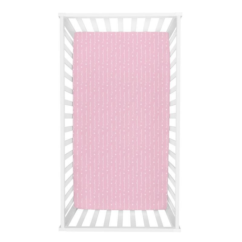 Sammy & Lou Baby 2 Pack Fitted Crib Sheet - Floral