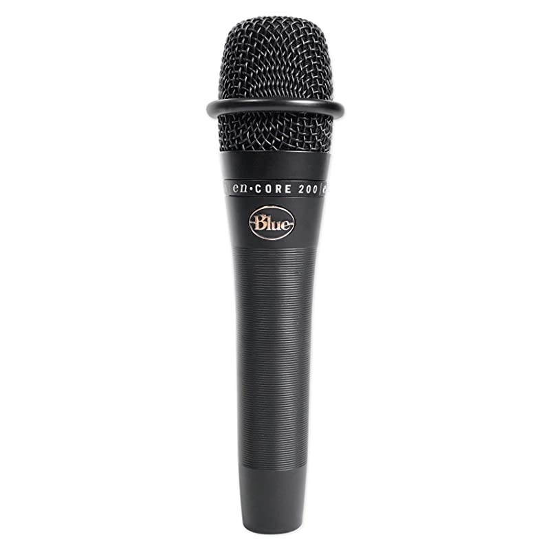 Encore 200 Studio Grade Phantom Powered Active Dynamic Microphone Black
