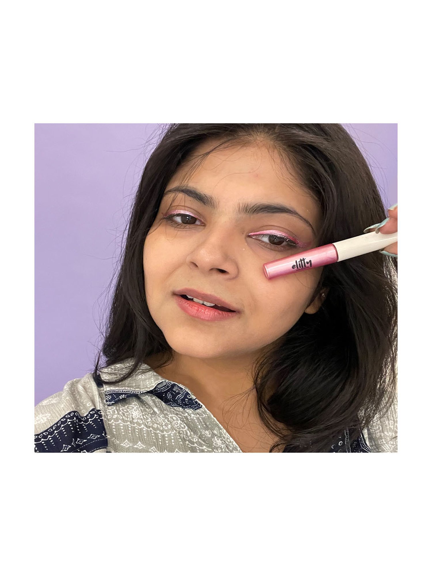 Elitty All Eyes on You Pop Eyeliner - Space Goddess (Metallic Pink) - 4 ml