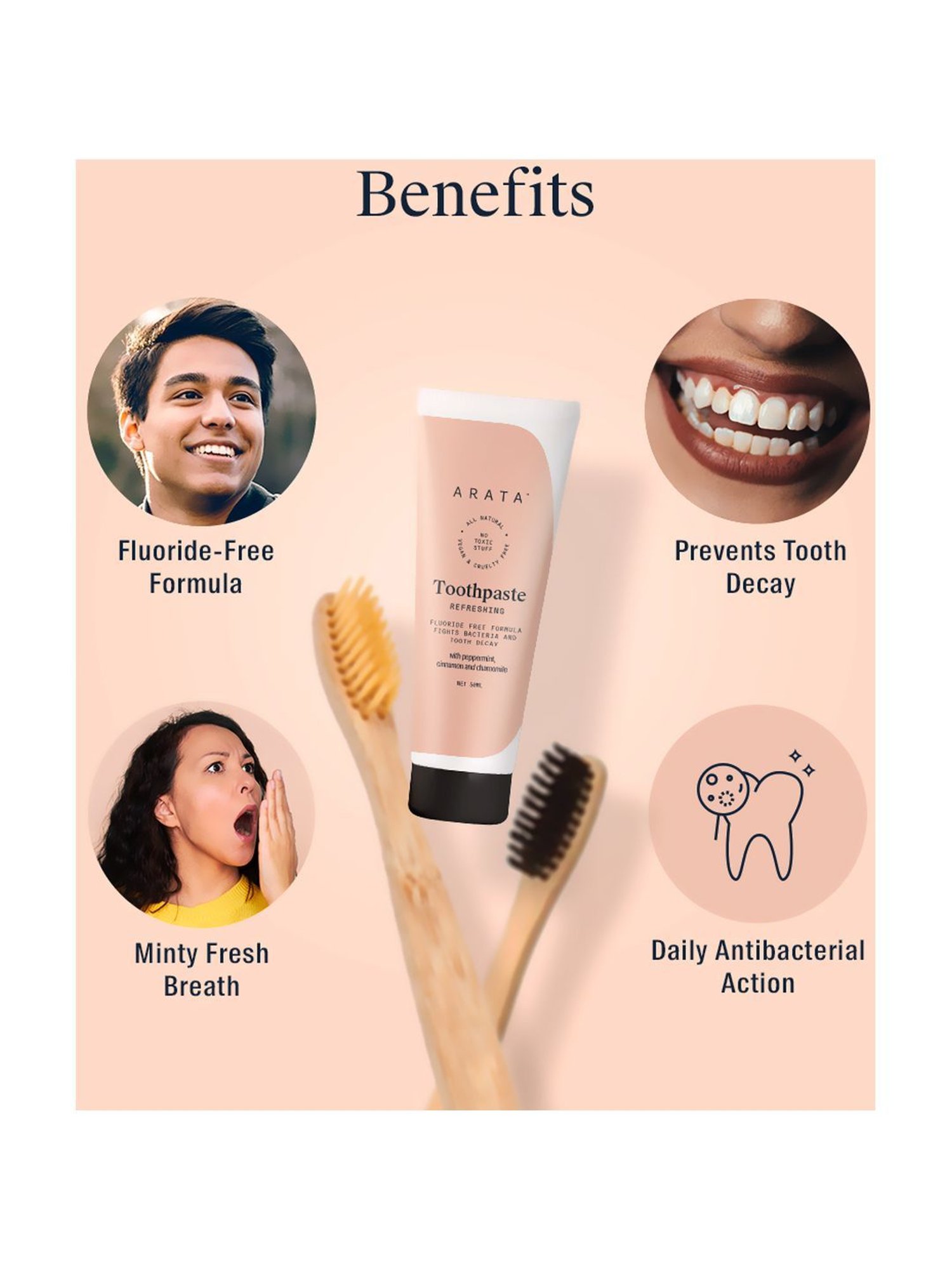 Tom's of Maine Whole Care Peppermint - 4oz