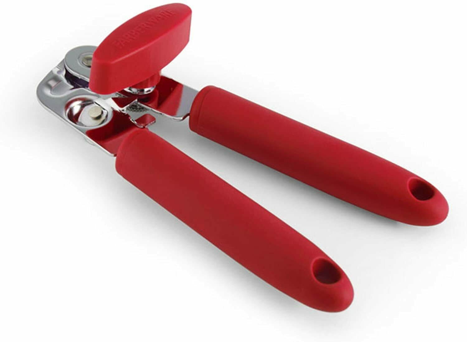 Farberware Colourworks Soft Grip Can Opener, Red