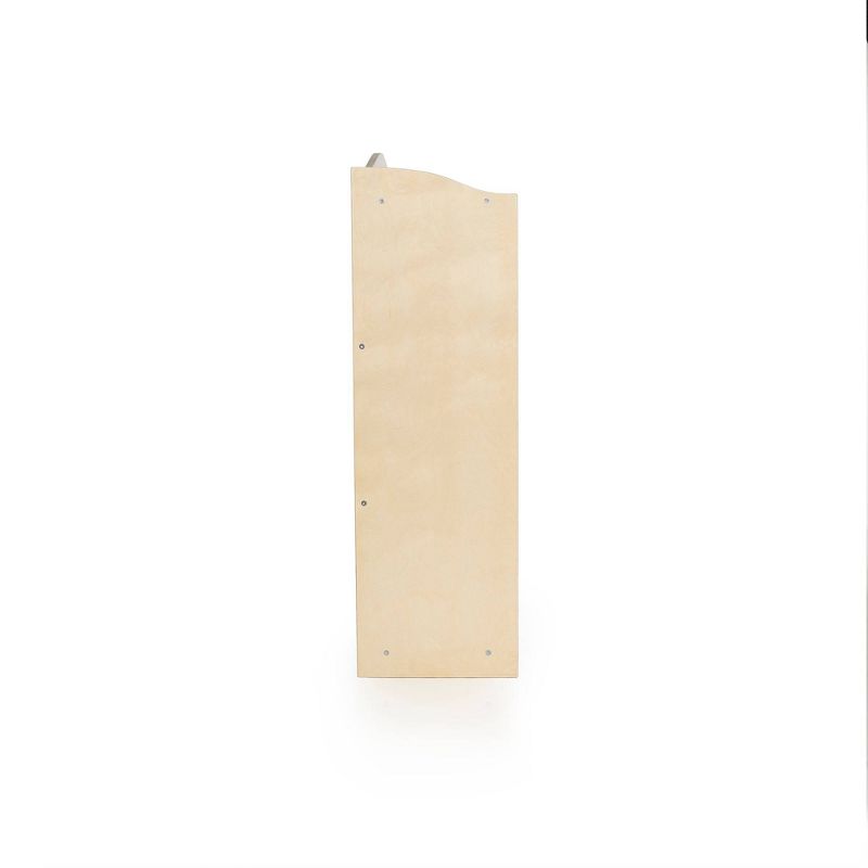 Guidecraft Single Sided Bookcase 36 inches Height - Natural