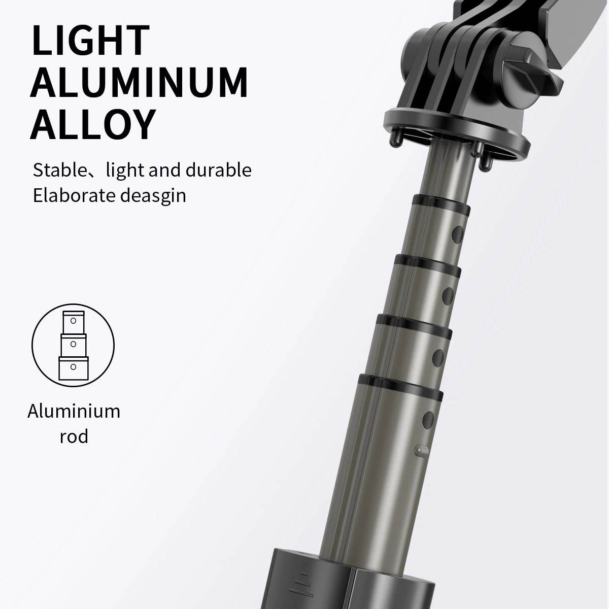 Bluetooth Anti-Shake Selfie Stick Tripods Stabilizer Handheld Gimbal Smartphone with Selfie Remote for IPhone Android