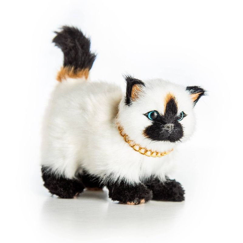 The Queen's Treasures 18" Doll Pet Accessory - Blue Eyed Siamese Kitty Cat