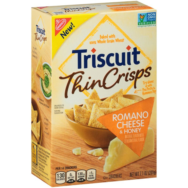 Triscuit Romano Cheese & Honey Crackers - 7.1oz