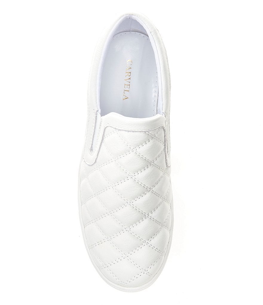 Carvela Jed Quilt 2 Quilted Leather Sneakers
