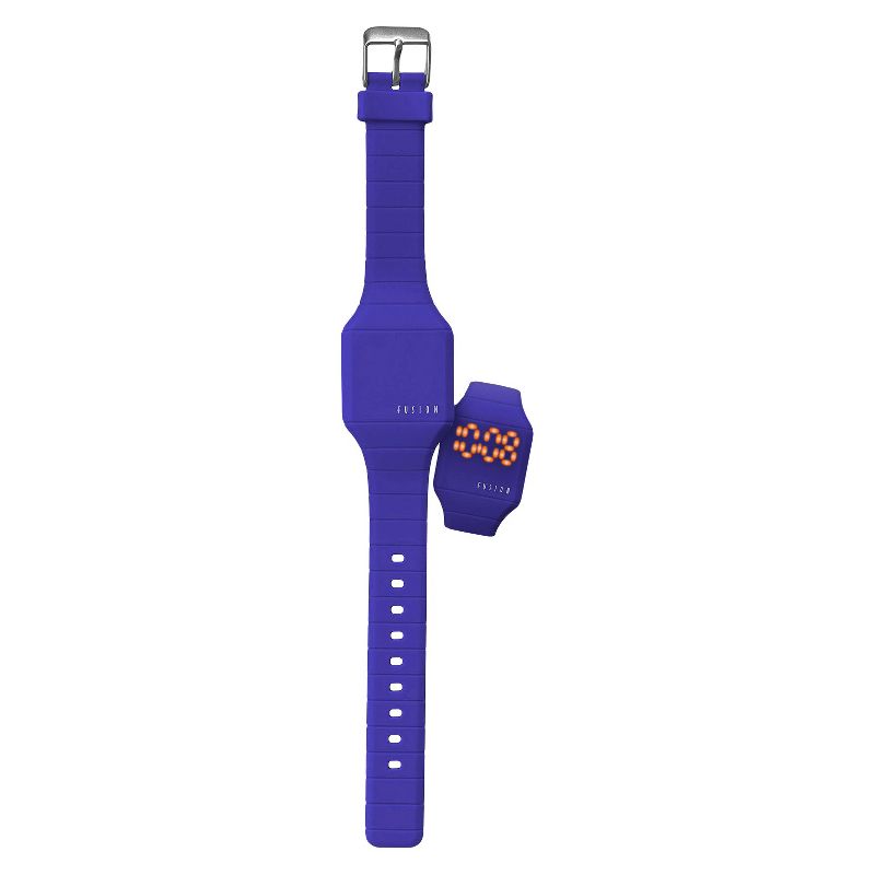 Boys' Fusion Hidden LED Digital Watch - Blue