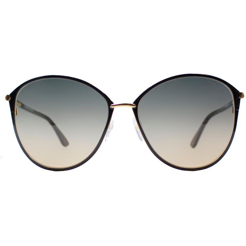 Tom Ford Penelope TF 320 28B Womens Cat-Eye Sunglasses Black 59mm