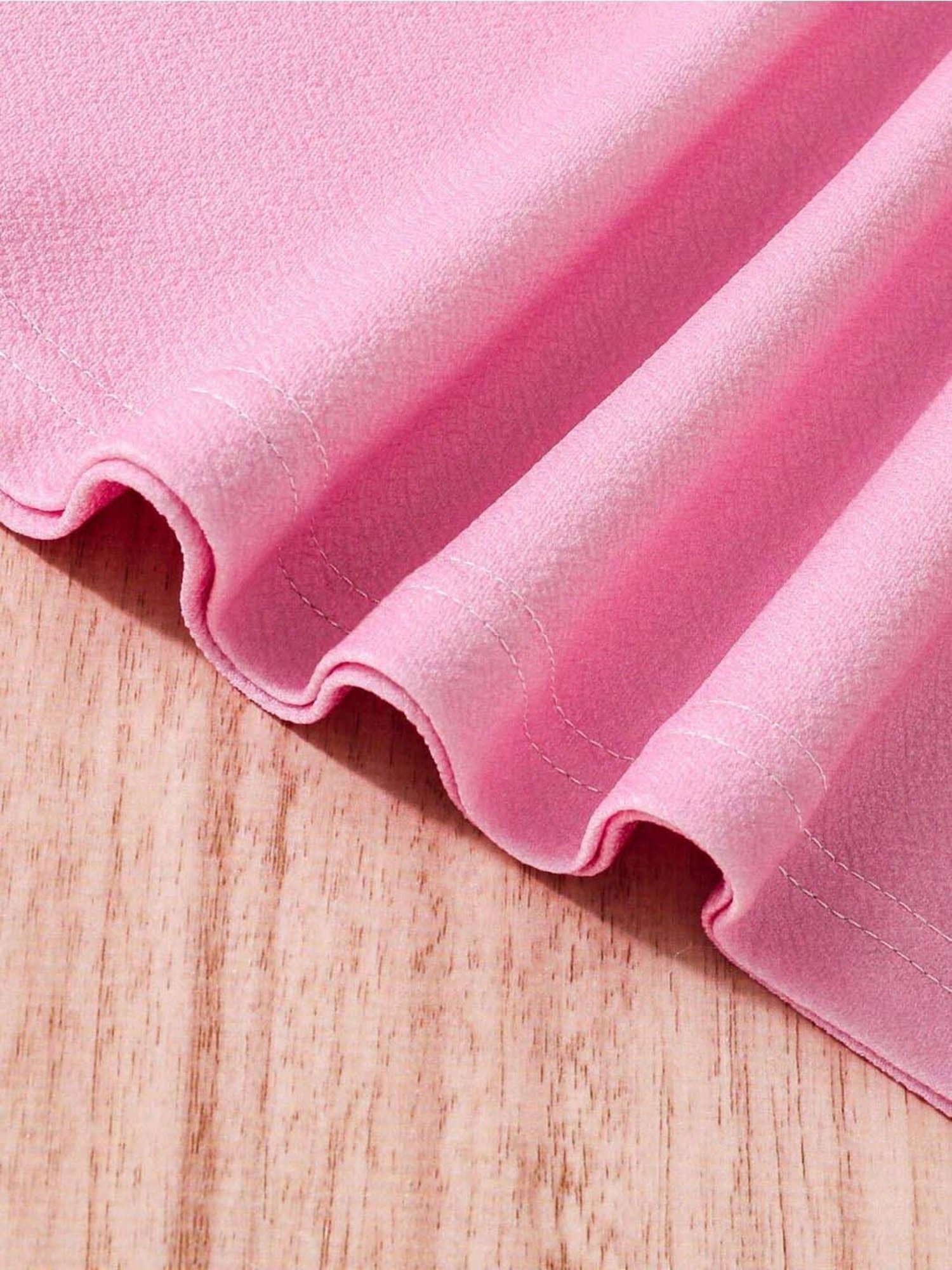 Bolly Lounge Girls Pink & White Floral Full Sleeves Dress