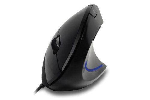 Adesso Imouse E1 - Vertical Ergonomic Illuminated Mouse - Optical - (imousee1)