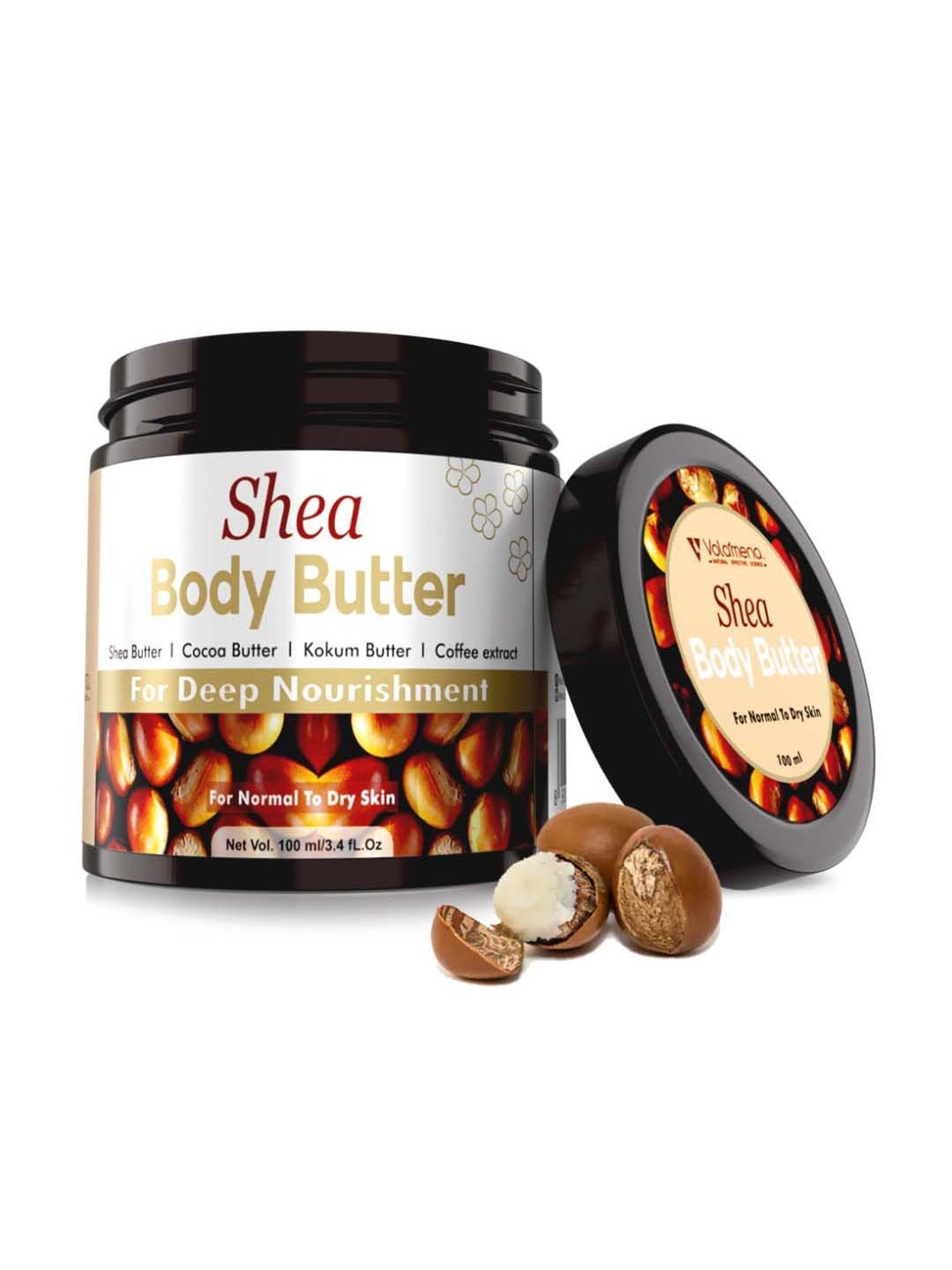 Volamena Shea Body Butter For Women & Men - 100 ml