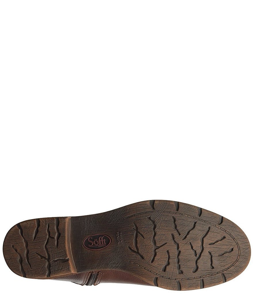 Sofft Sharnell II Waterproof Leather Lace-Up Back Tall Boots