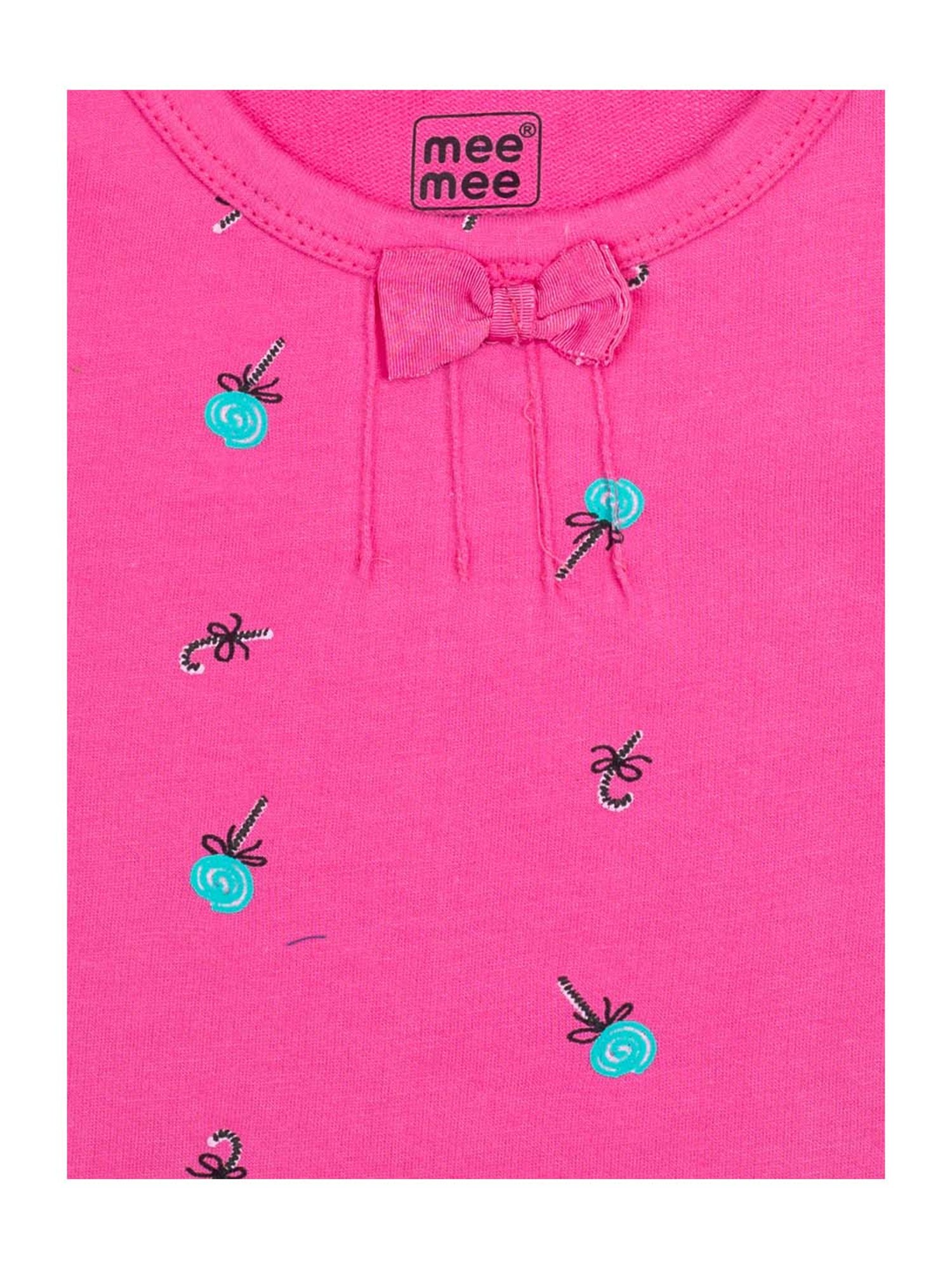 Mee Mee Kids Multicolor Printed Tops - Pack of 2