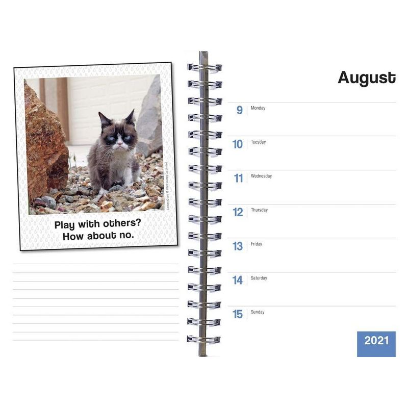 Sellers Publishing 2021 Grumpy Cat 16-Month Weekly Planner [Calendar] Grumpy Cat Limitied