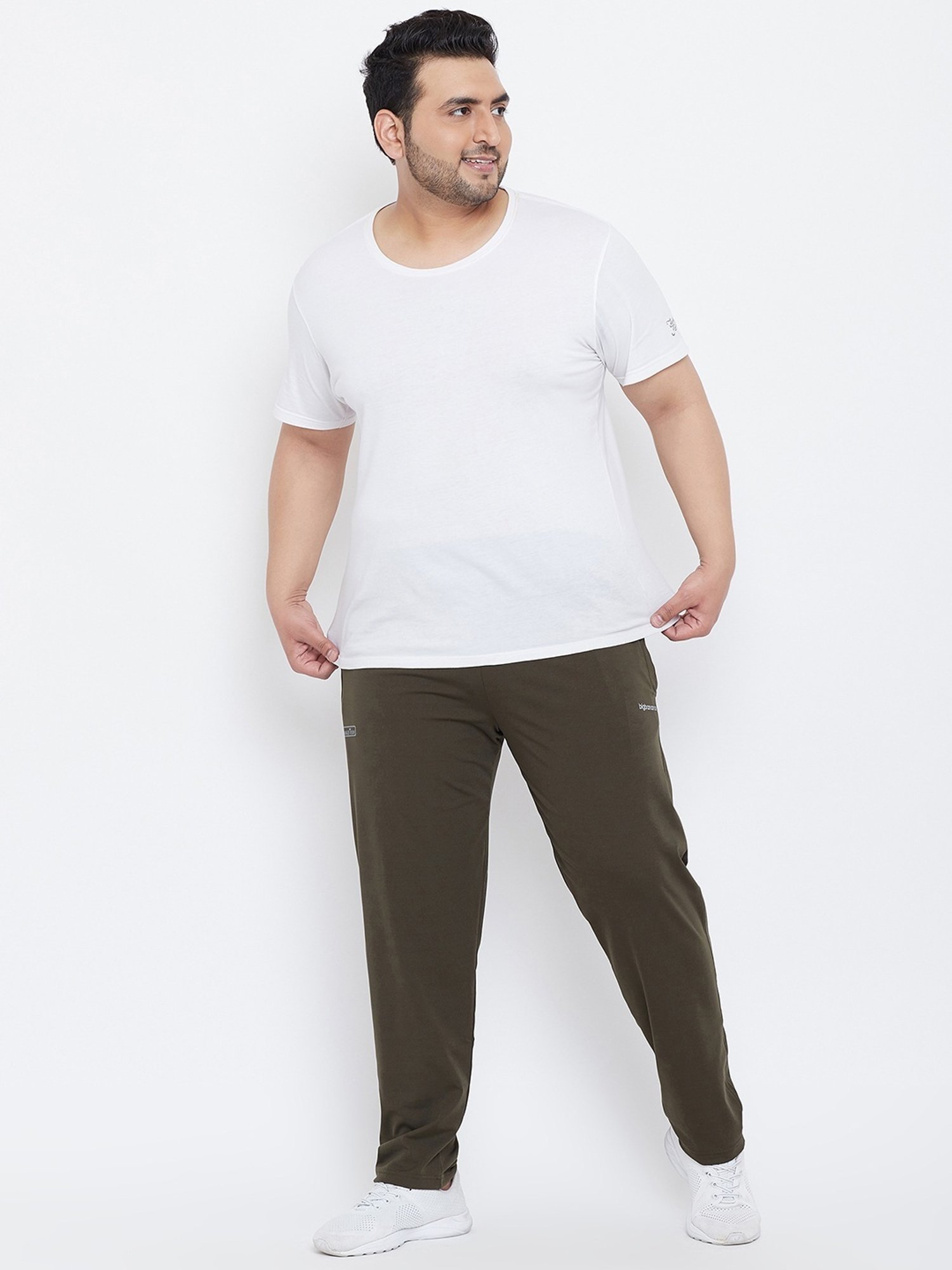 Bigbanana Olive Regular Fit Trackpants