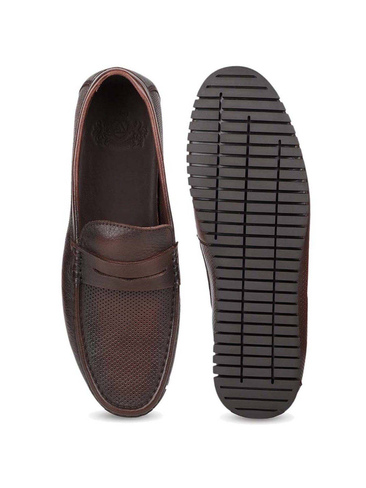Atesber by Inc.5 Men's Brown Casual Loafers