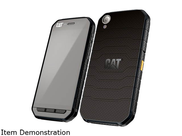 CAT S41 5" 4G LTE Rugged Waterproof Smartphone with 5000mAh Battery and 32GB ROM  and 3GB RAM, CS41-SBB-NAM-UN