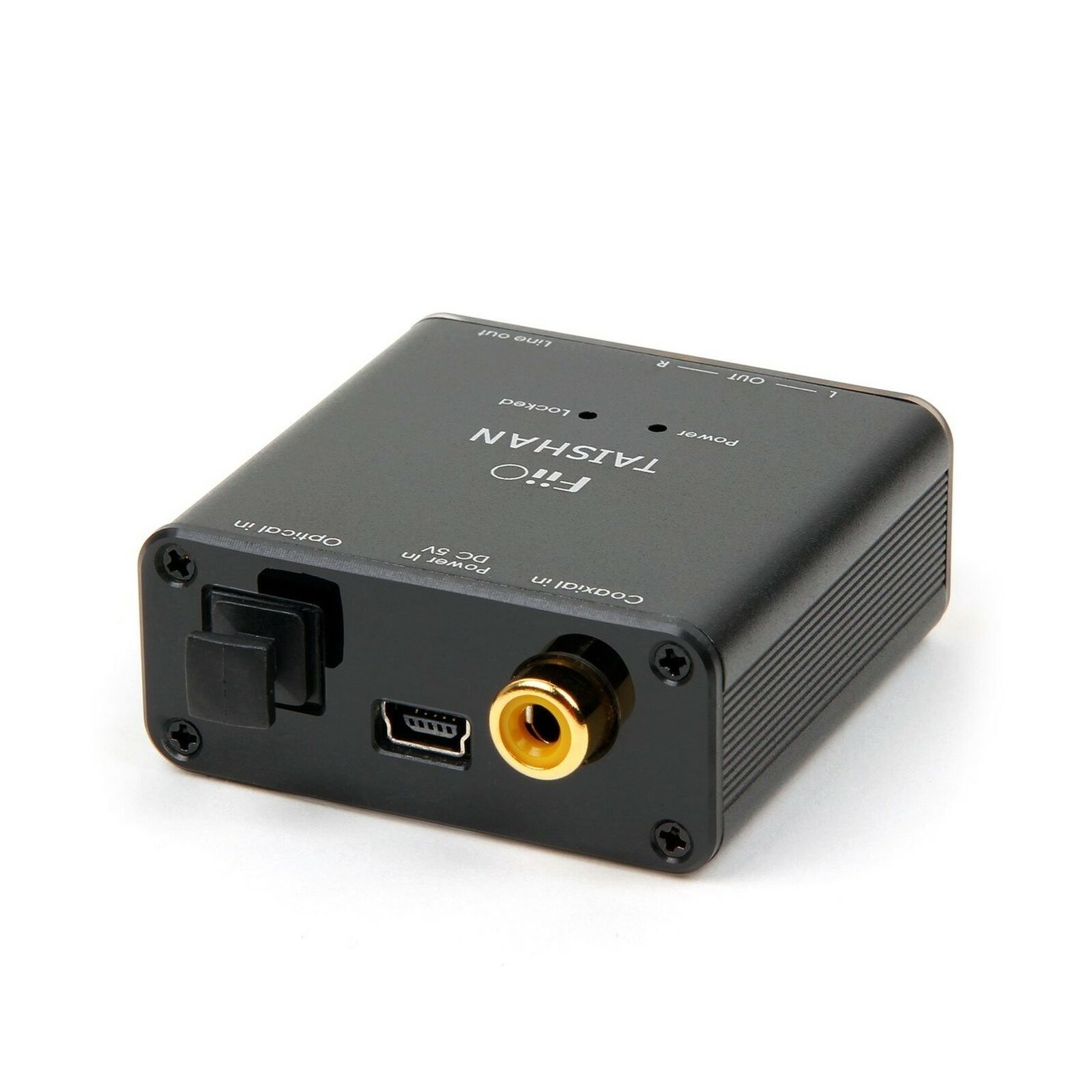 FiiO D3 (D03K) Digital to Analog Audio Converter With Micca 6ft Optical Tosli...